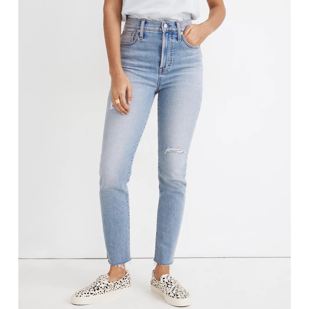 MADEWELL 💙 The Perfect Vintage Distressed Jean